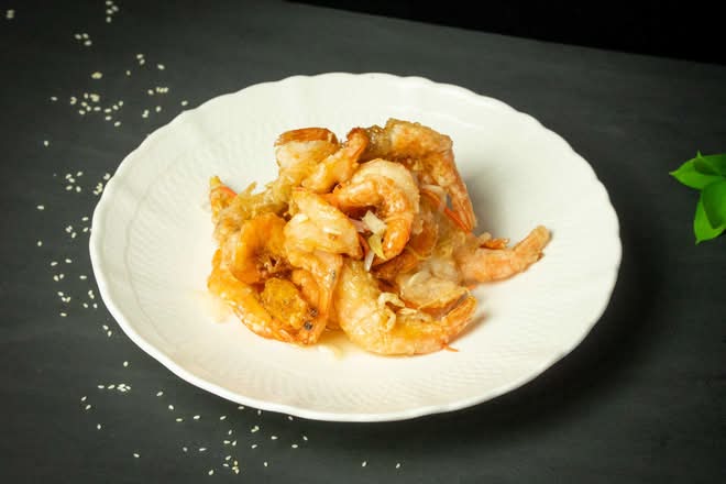 Crispy Sweet & Sour Shrimp / 锅包脆皮虾